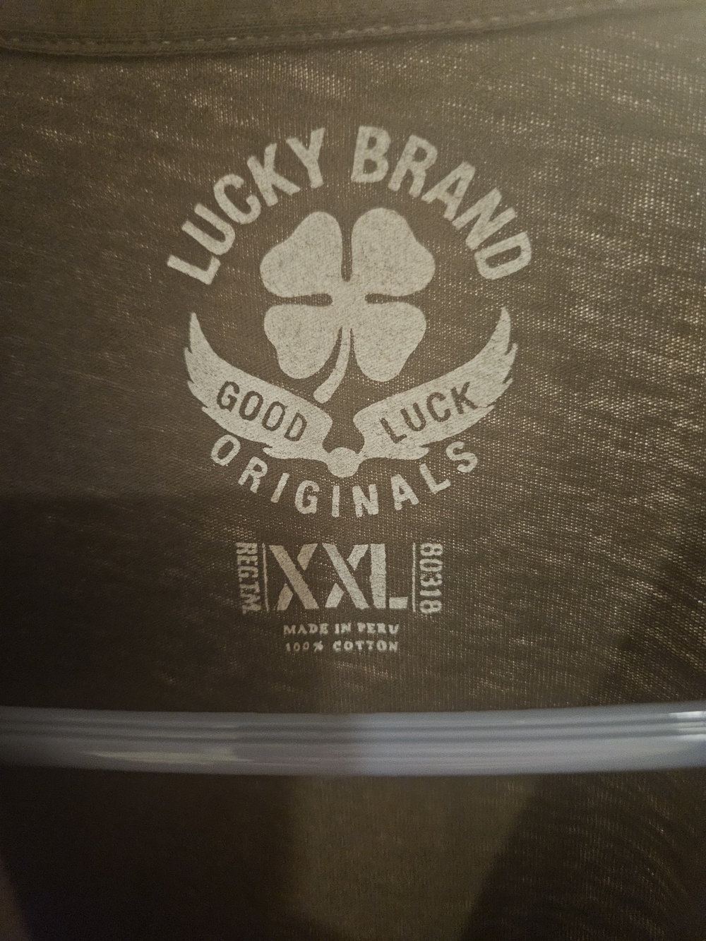 Lucky Brand Brown Graphic Home Accent